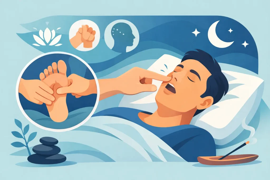 How Acupressure Helps Snoring