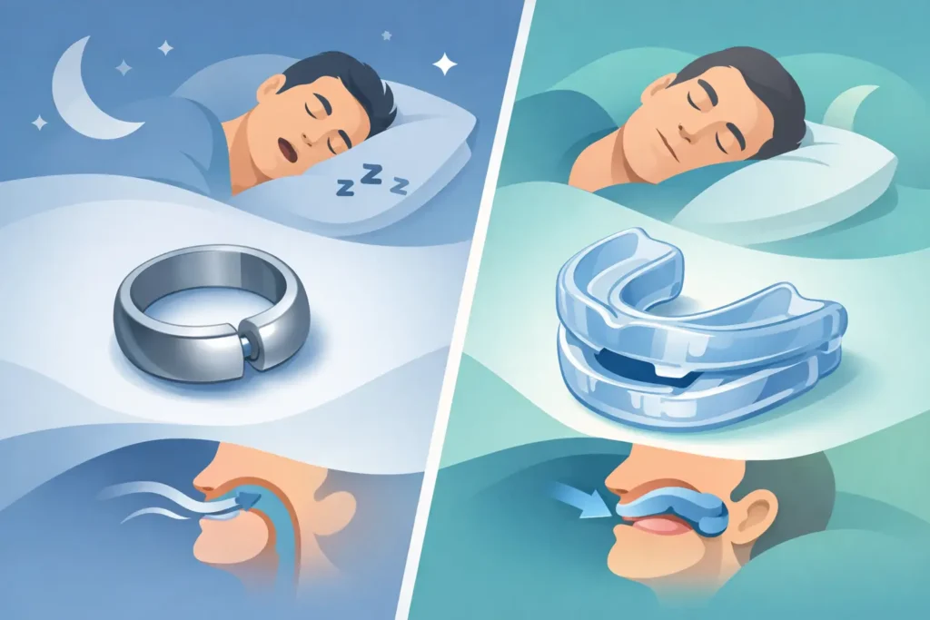 Snoring Ring vs Mouthguard: Which Works Better?