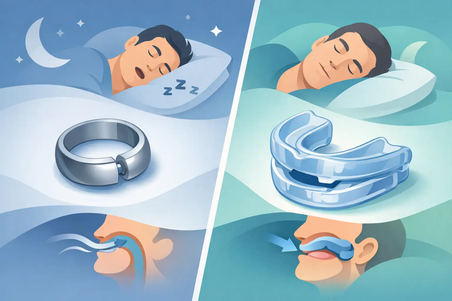 Snoring Ring vs Mouthguard: Which Works Better?