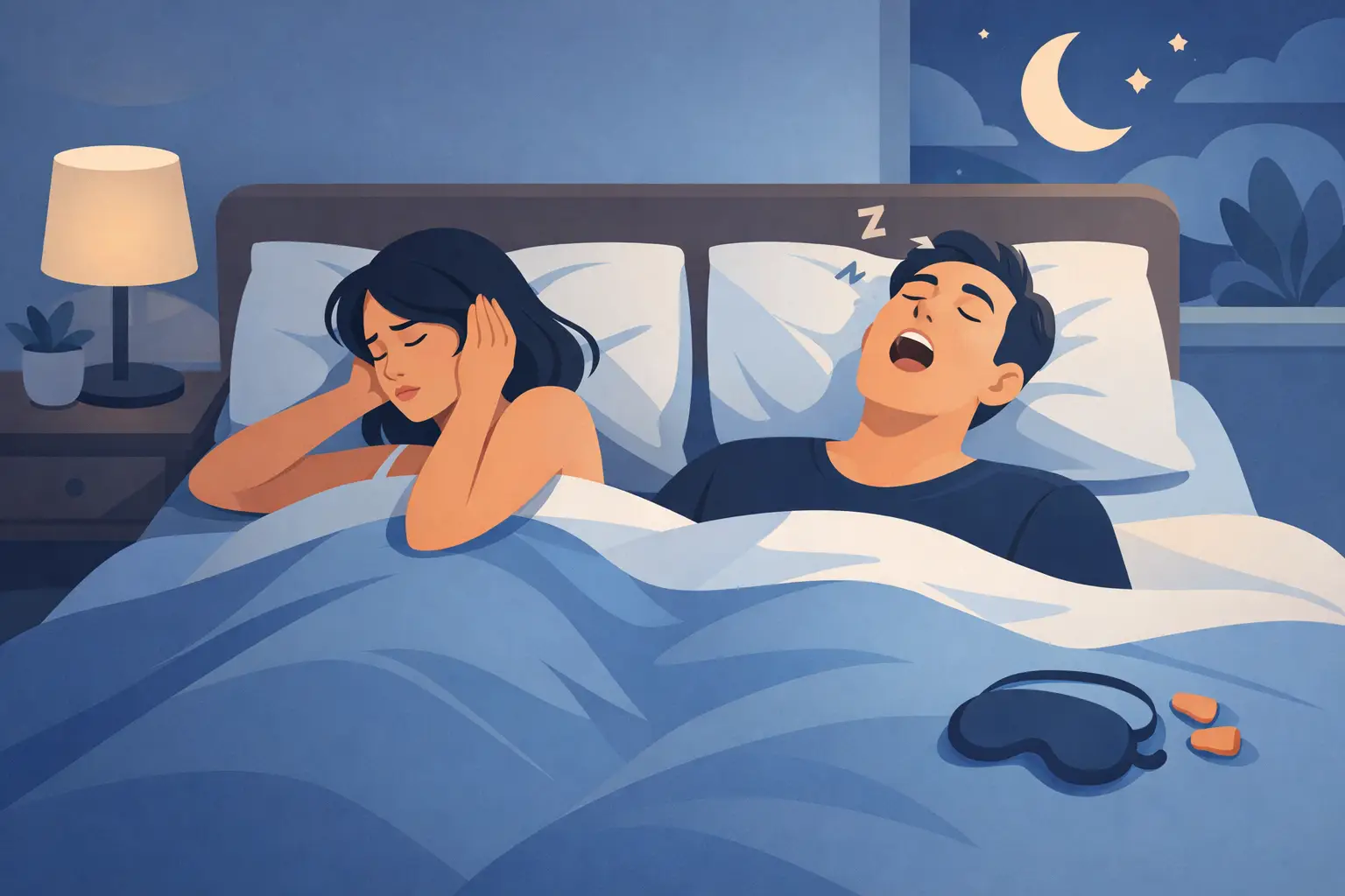 How to Sleep Better With a Snoring Partner