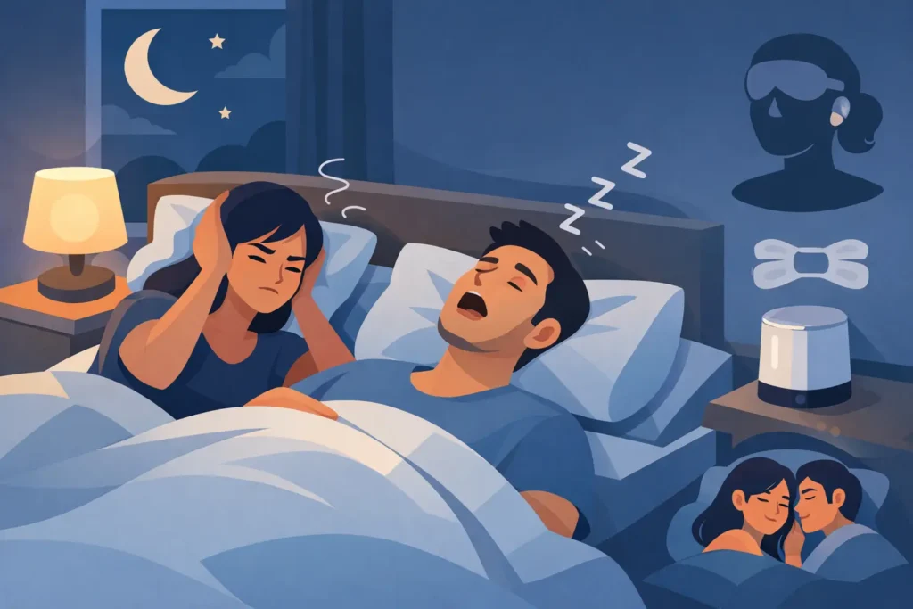How to Stop Partner Snoring at Night