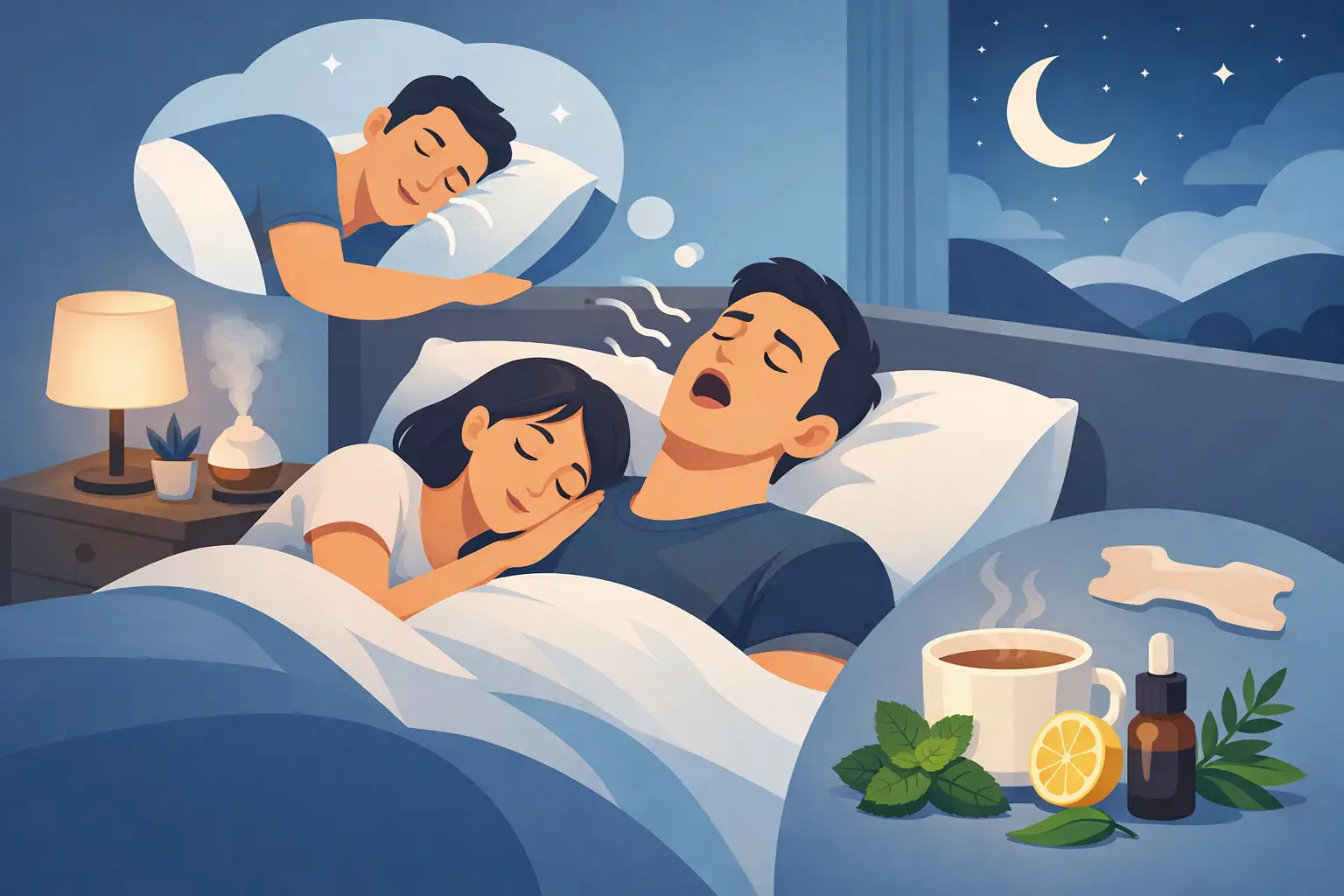 How to Reduce Bedtime Snoring Naturally