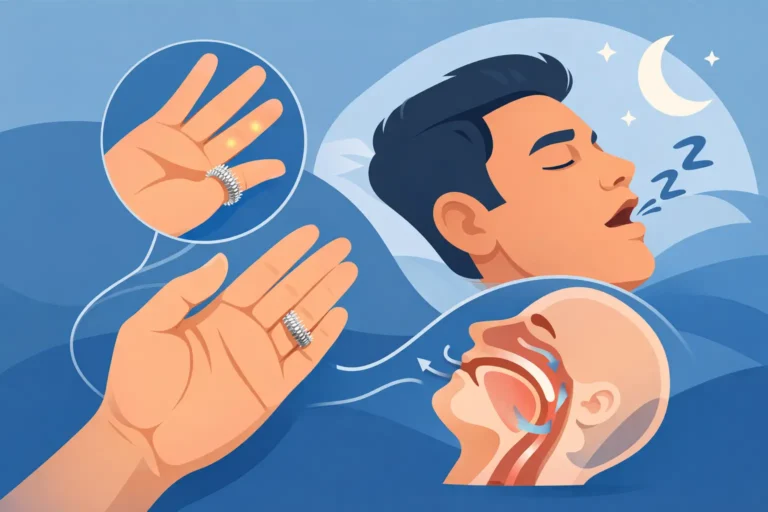 How an Acupressure Ring Works for Snoring