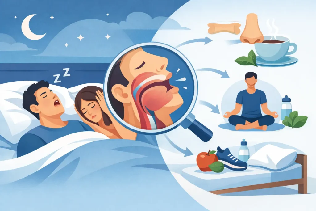 How to Stop Snoring Naturally in 8 Steps