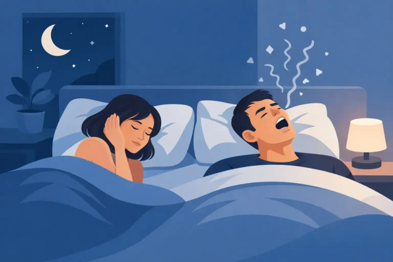 Quiet Sleep for Couples Starts With Snoring