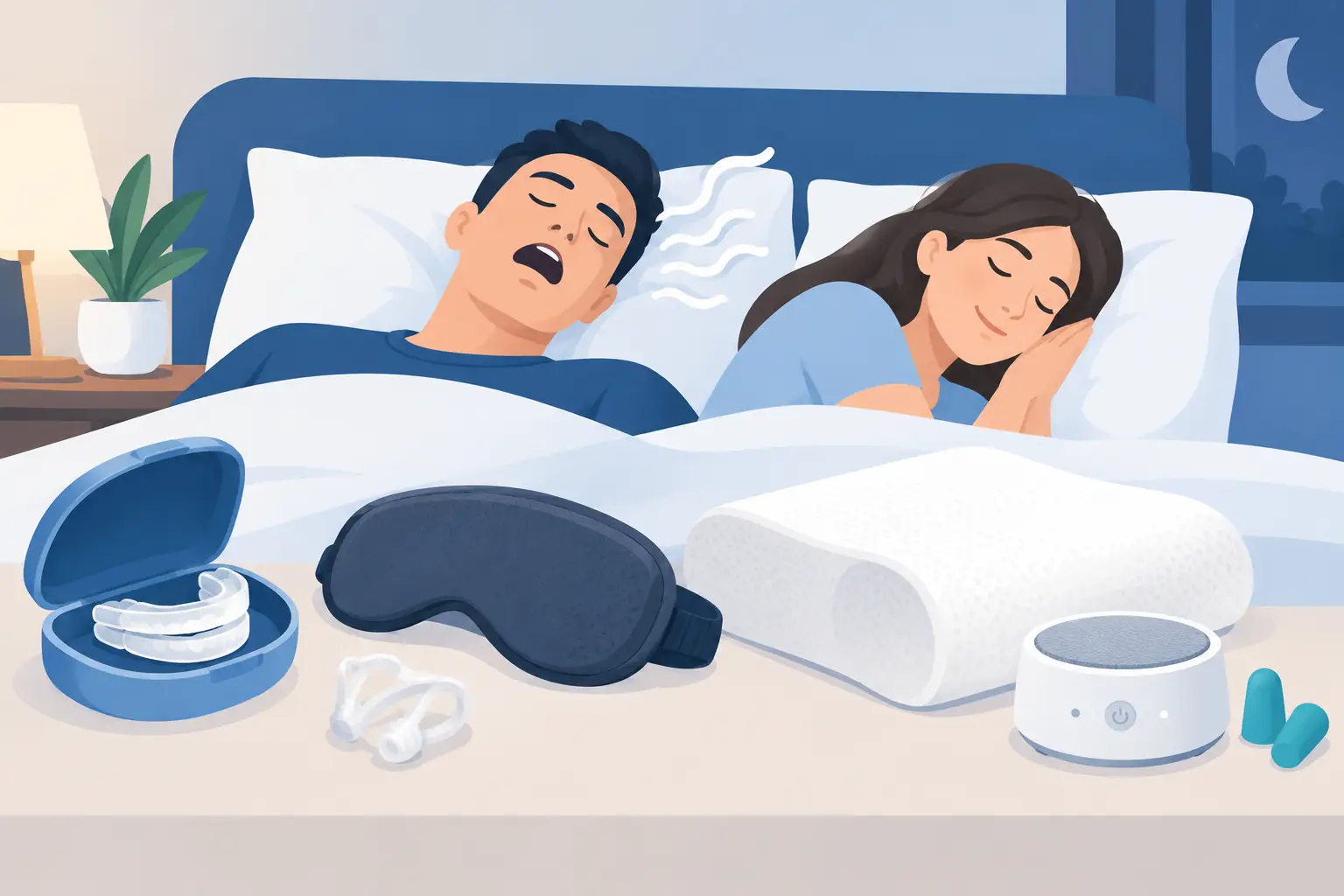 8 Best Sleep Accessories for Snorers That Help