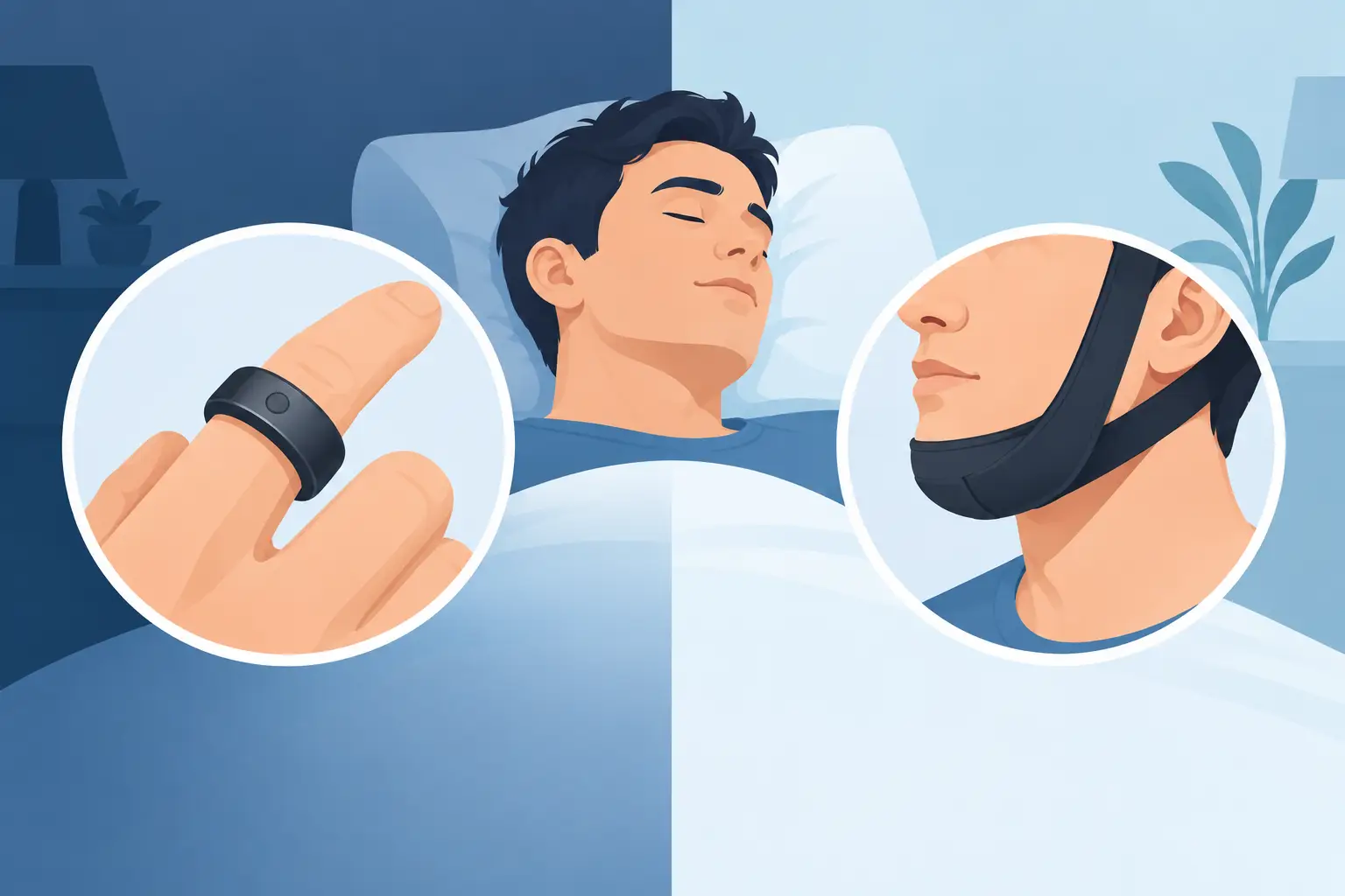 Finger Ring Versus Chin Strap: Which Helps Snoring?