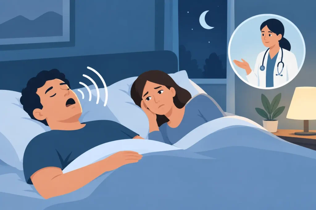 When Should Snorers Seek Medical Help at Night?